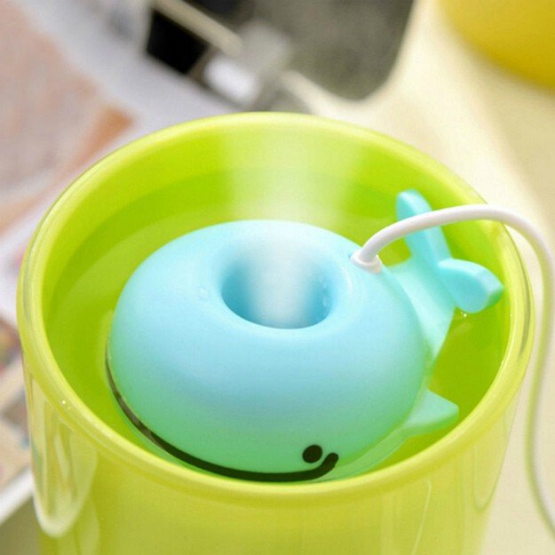 Portable Whale Style Ultrasonic Humidifier | Portable Humidifiers With Cute And Fancy Designs