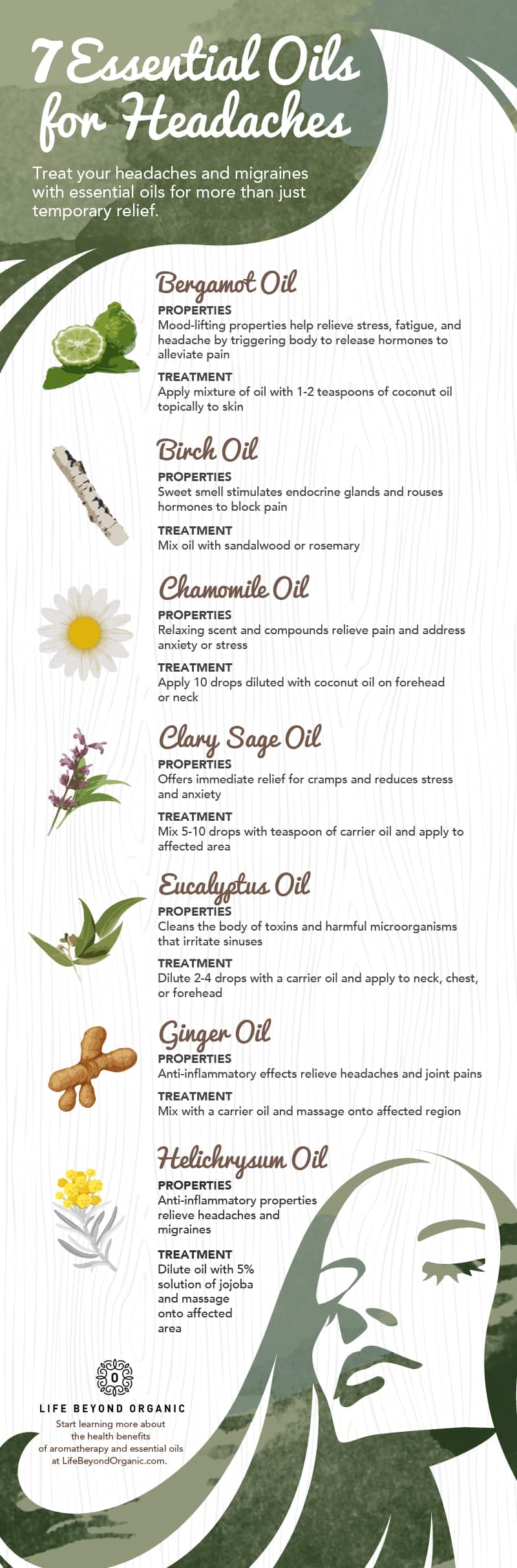7 Essential Oils For Headaches